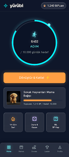 Yürübi Dashboard